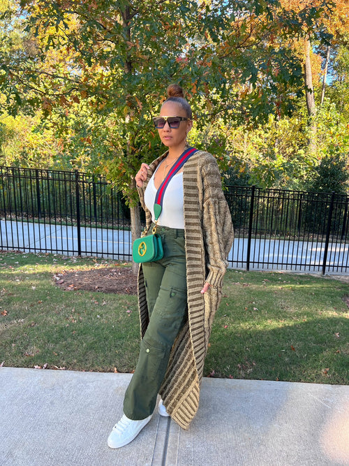 Lost In France Sweater - Olive