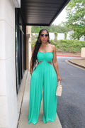 Pier One Jumpsuit- Green (04)