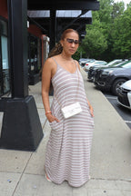 Lucy Harem Dress - Nude (S7)