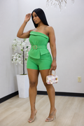 Amelia Romper - Green