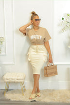 Top Tier Cargo Skirt (001)