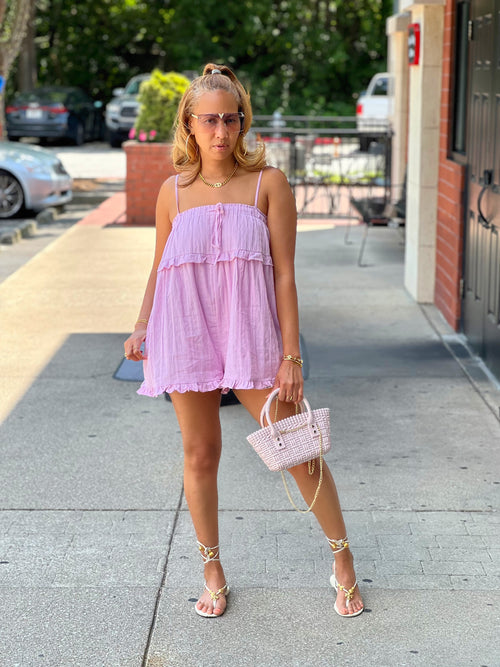 Baby Doll Romper - Lilac (S5)