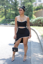 In The Cut Black Dress (S13)
