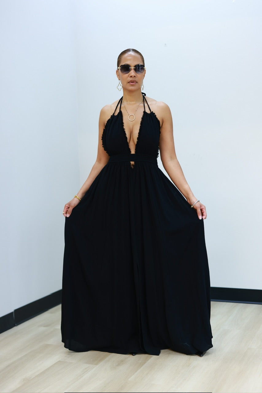Katie Maxi Dress - Black (09)
