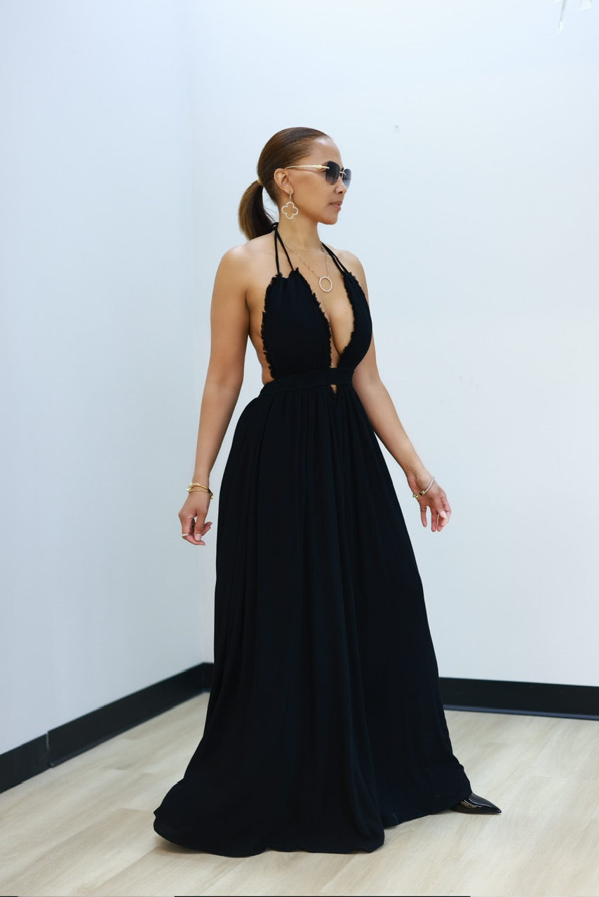 Katie Maxi Dress - Black (09)