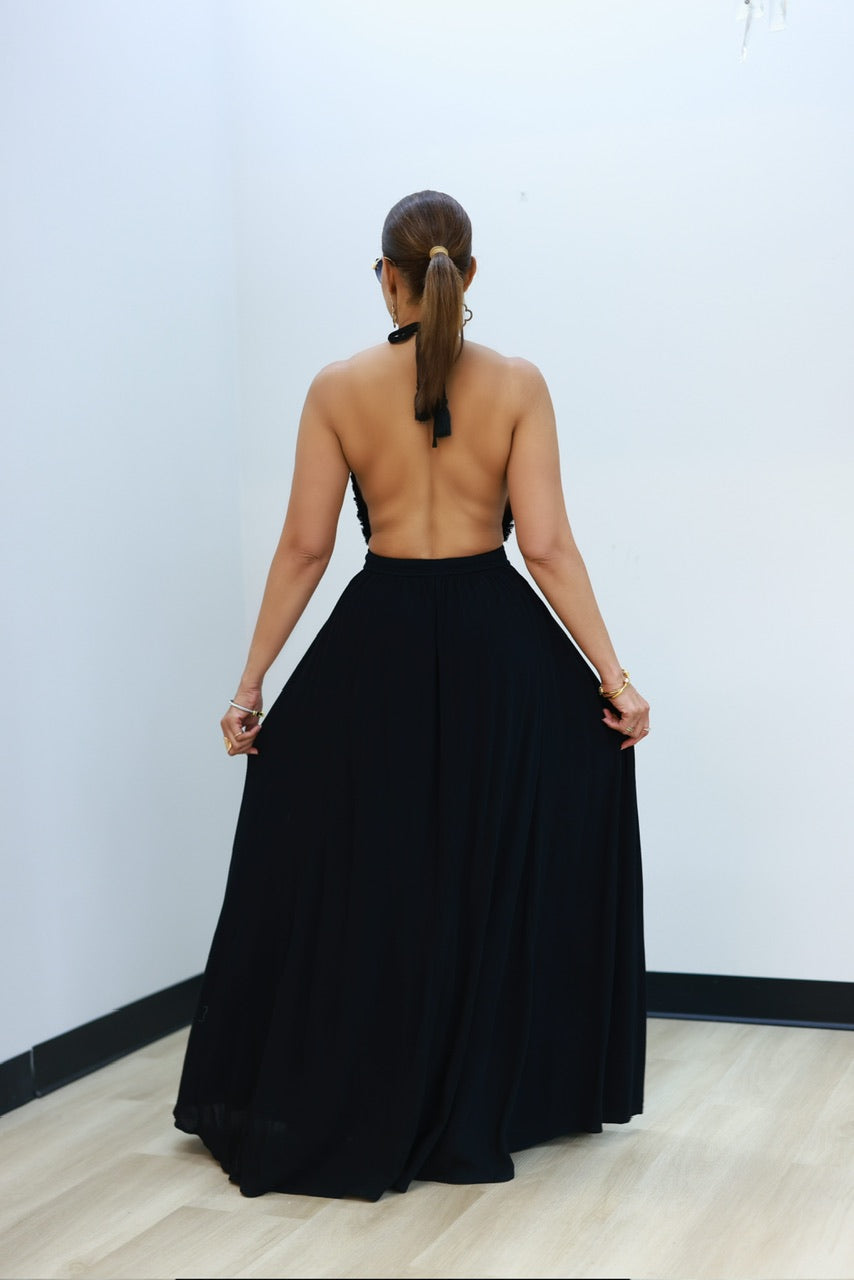 Katie Maxi Dress - Black (09)