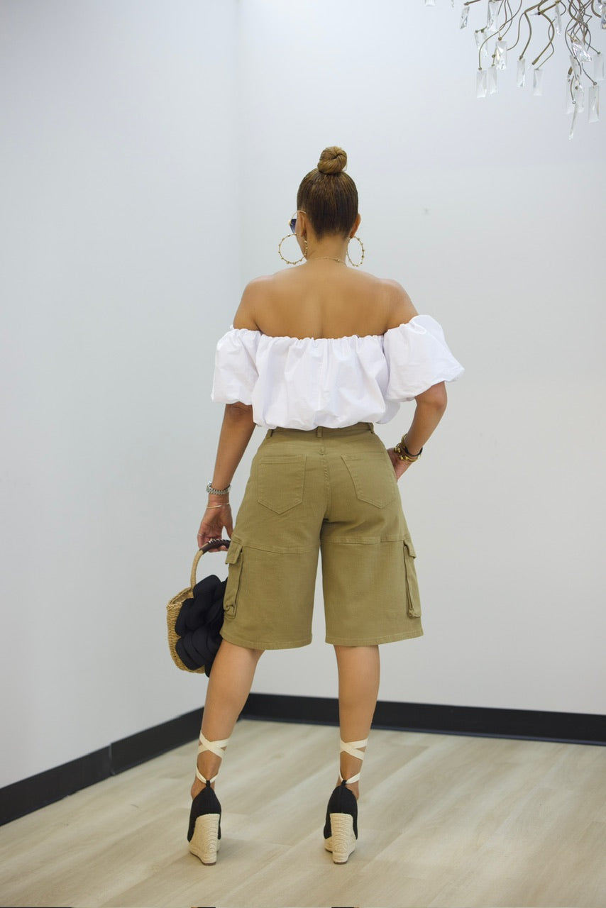Emery Crop Top - White (37)