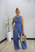 Chloe Denim Pant Set (39)