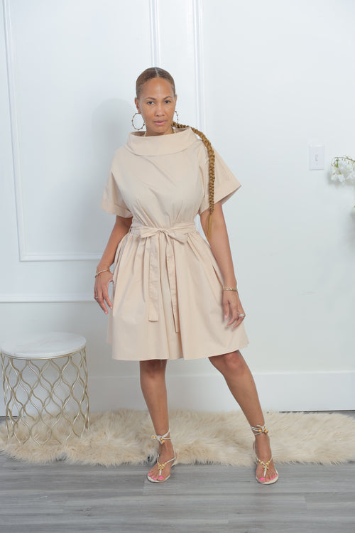 Valencia Khaki Dress (001)