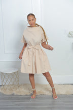 Valencia Khaki Dress (001)