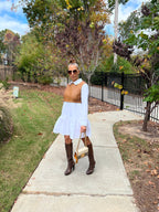 The Nellie Dress - Cognac (025)
