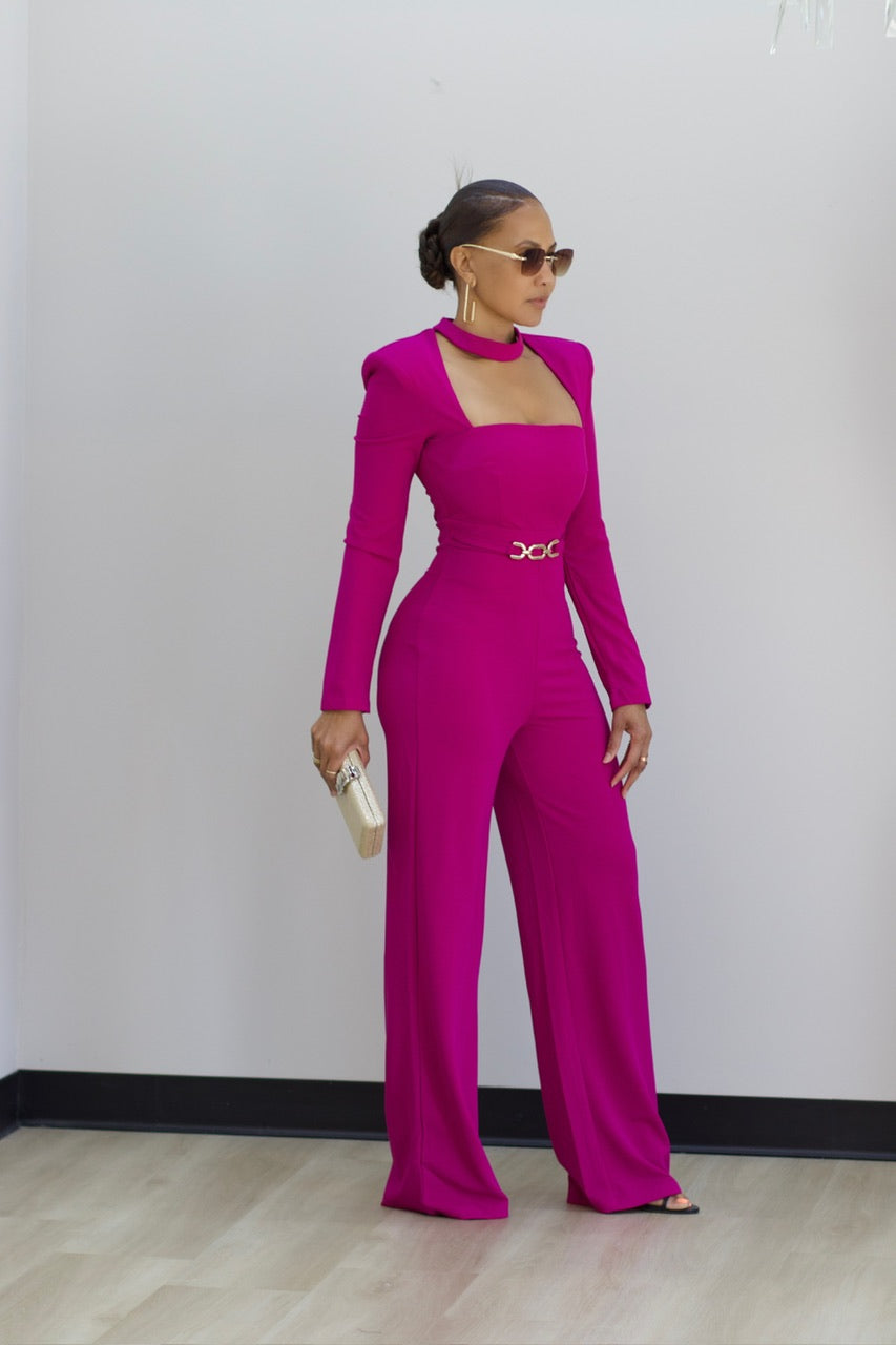 Sherri Jumpsuit - Magenta (33)