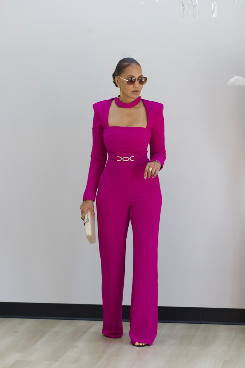 Sherri Jumpsuit - Magenta (33)