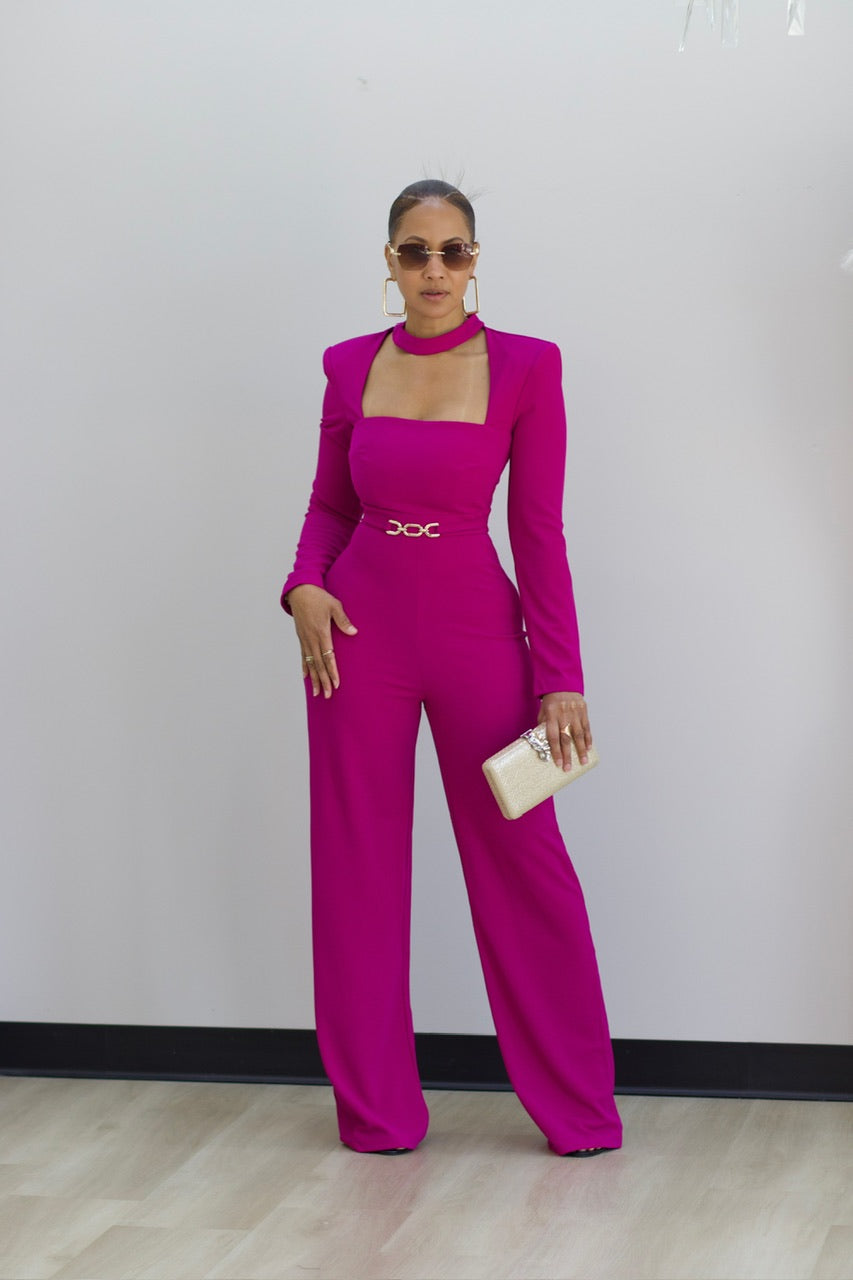 Sherri Jumpsuit - Magenta (33)