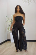 The Eyelet Jumpsuit - Black (43)