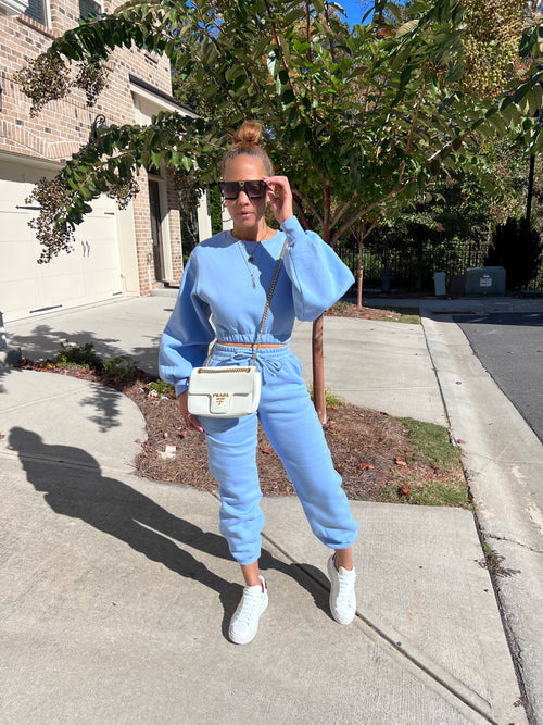 Jaida Jogger Sweatsuit - Lt. Blue (028)