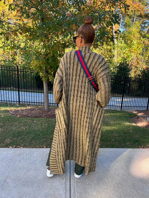 Lost In France Sweater - Olive