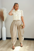 Danity Harem Pant - Khaki (03)