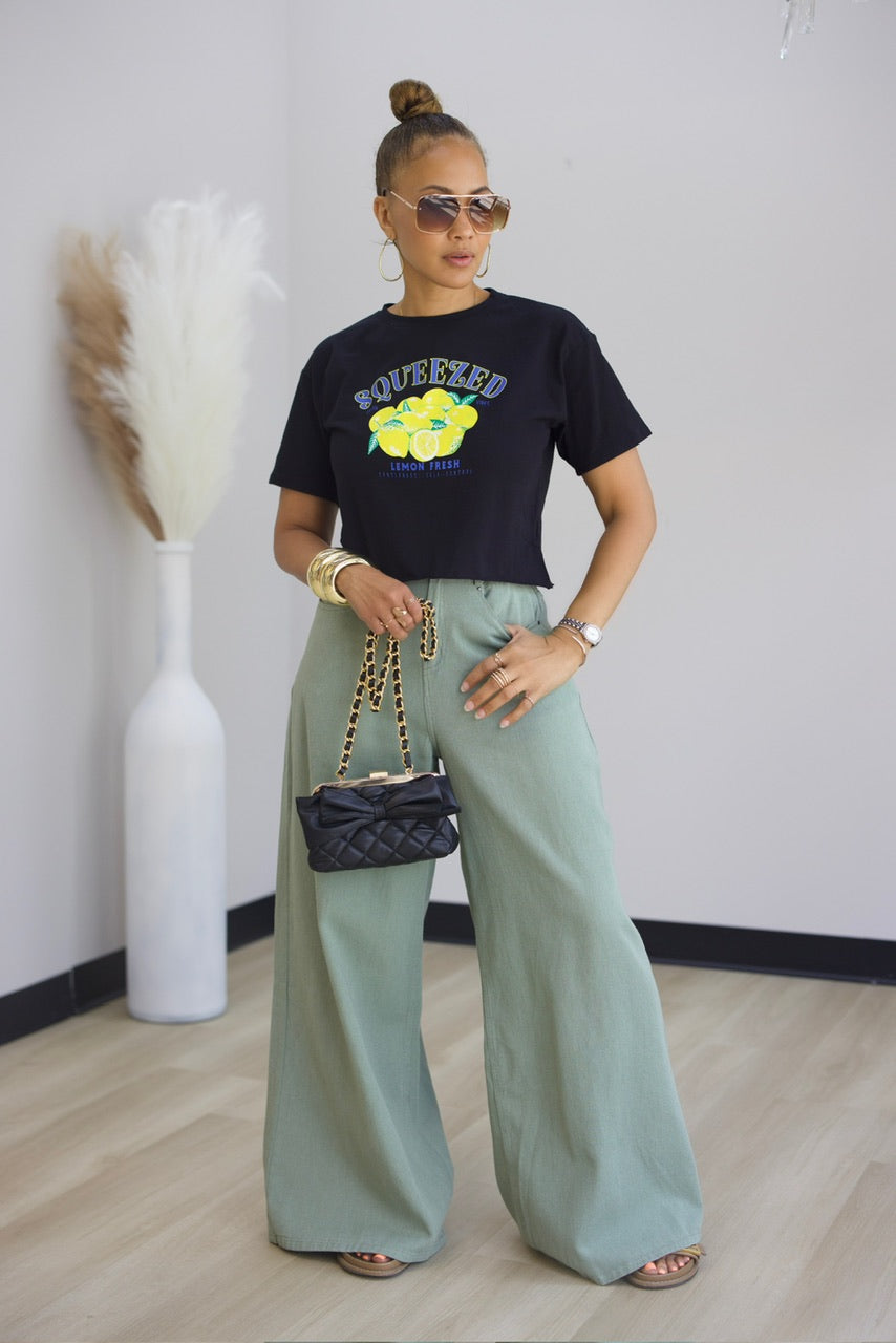 Fresh Squeezed Crop - Black (R)