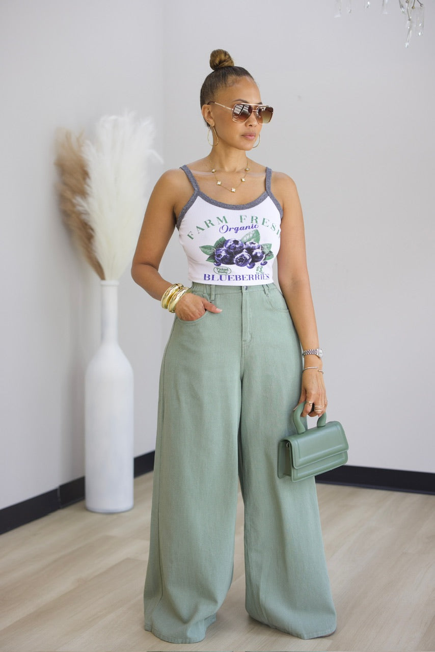 Blueberries Tank Top (R)