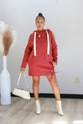 Sisley Tunic Dress - Cinnamon