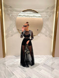 Onyx Sheer Maxi Skirt