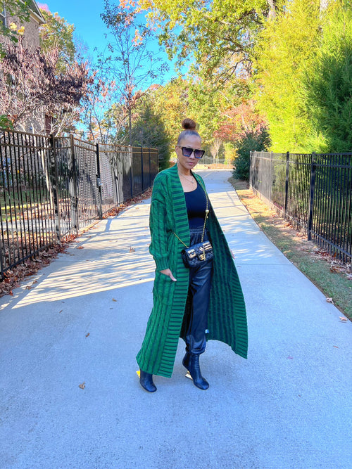 Lost In France Sweater - Green (012)