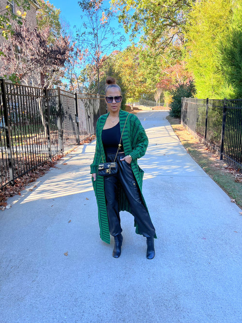 Lost In France Sweater - Green (012)