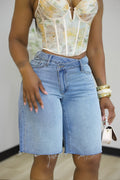 Crossover Bermuda Shorts