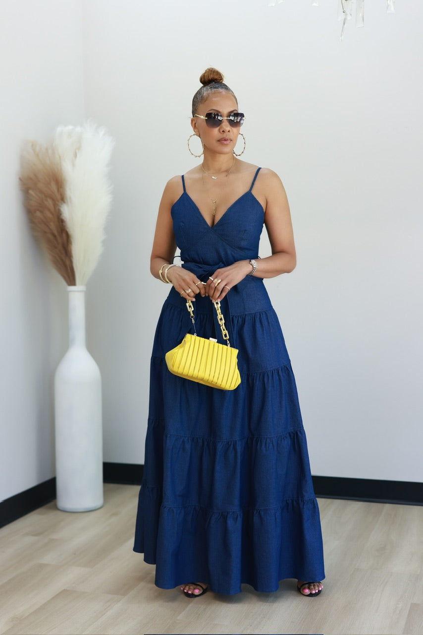 Abbey Denim Dress