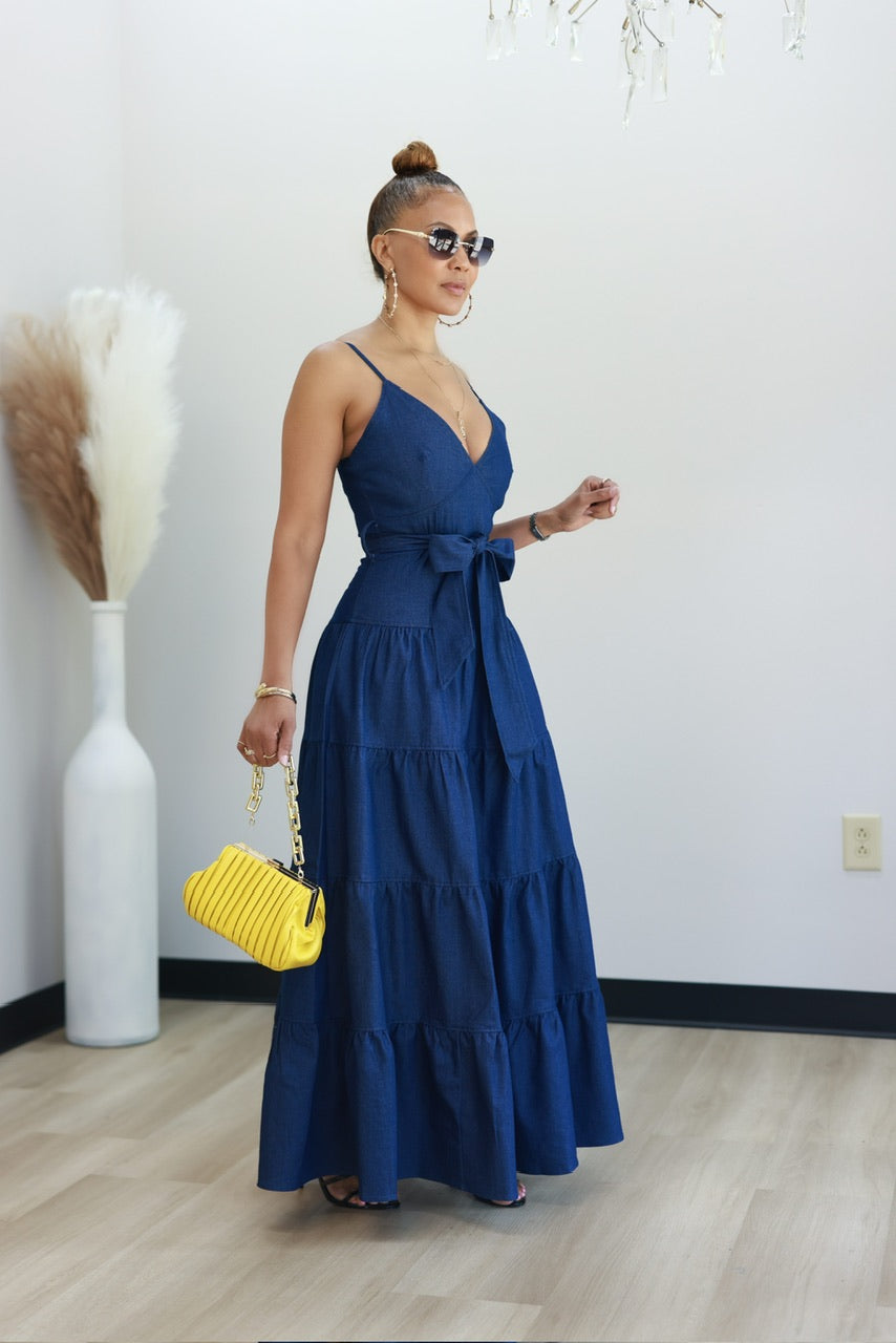 Abbey Denim Dress