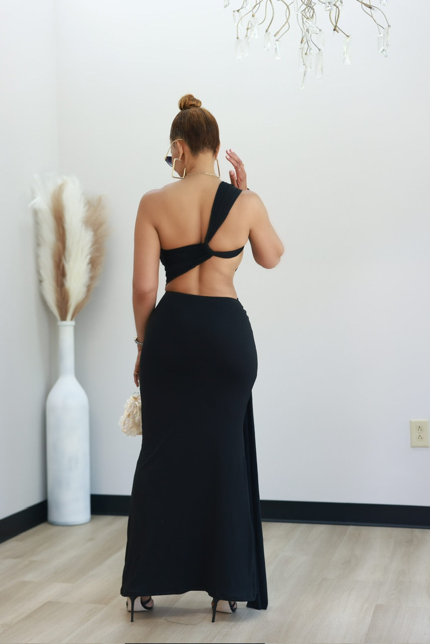 Moira Midnight Dress - Black