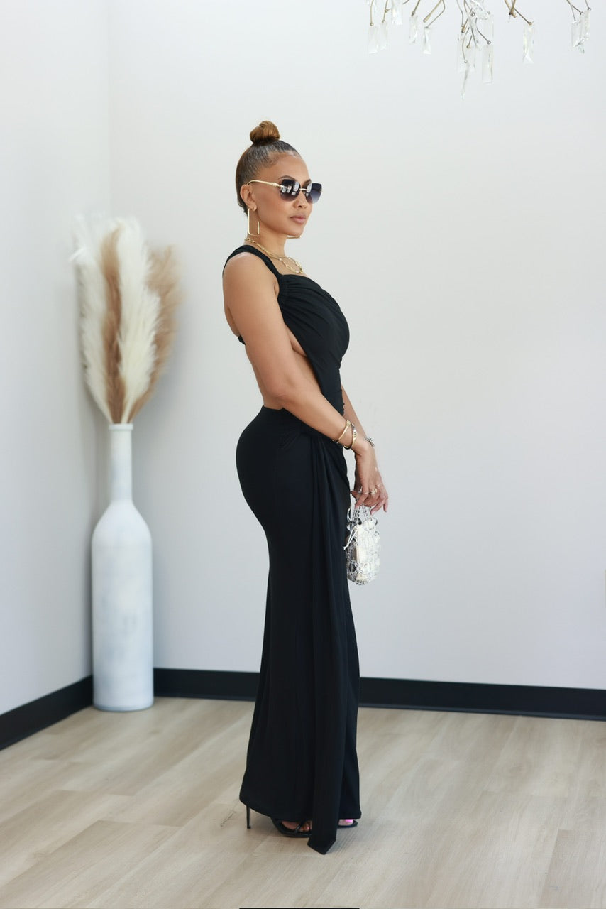 Moira Midnight Dress - Black