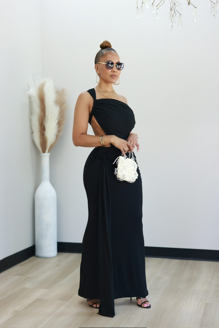 Moira Midnight Dress - Black