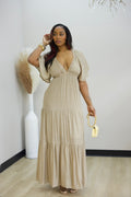Misty Maxi Dress - Khaki (33)