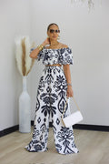 Willow Pant Set - Black (F)