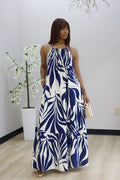 Koko Maxi Dress - Blue