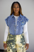 Star Power Denim Vest (F)