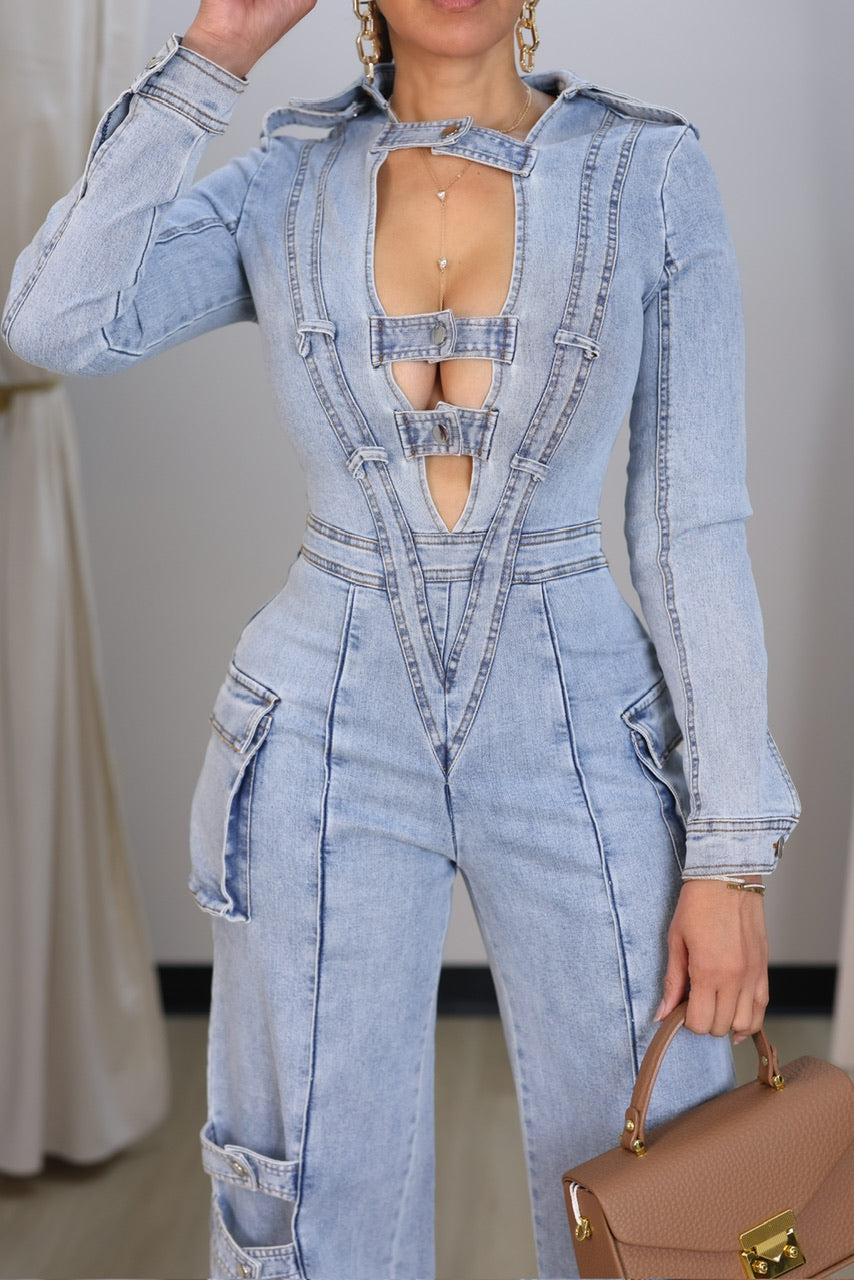 Lauren Cargo Jumpsuit (F)