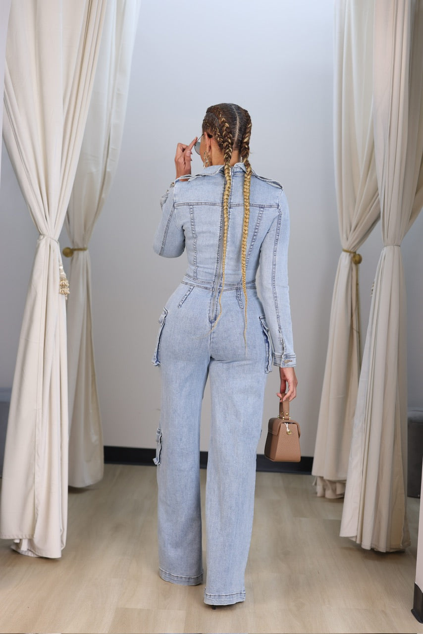 Lauren Cargo Jumpsuit (F)