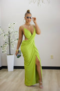 Willow Dress - Lime (29)
