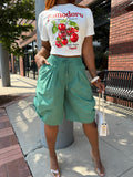 Lexi Bermuda Shorts - Green (04)