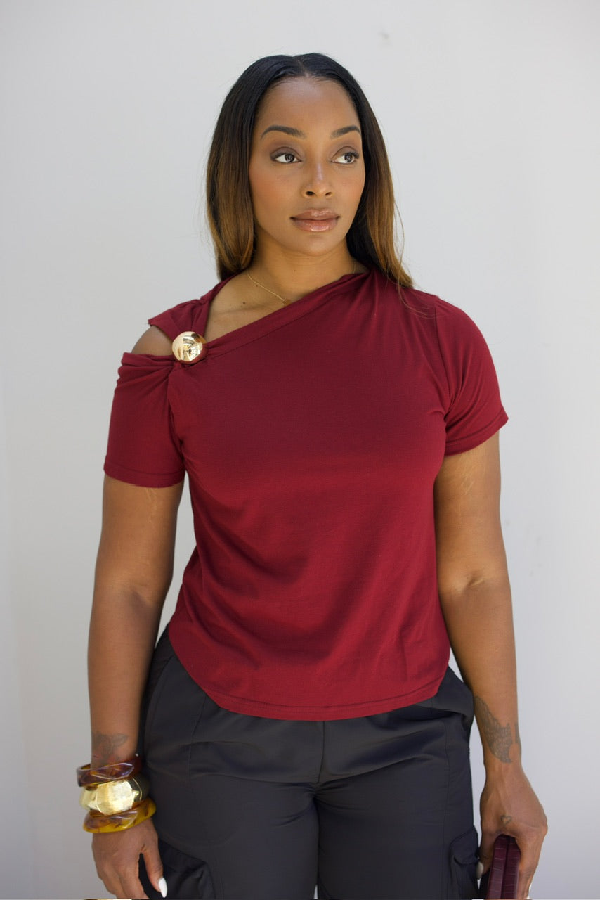 Juju Top - Burgundy (34)
