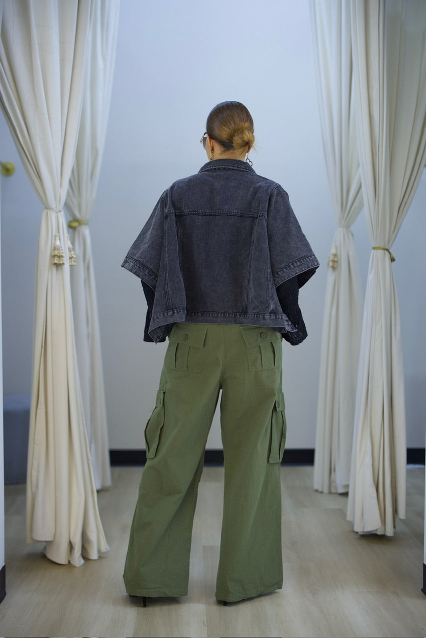 Dallas Olive Jeans (F)