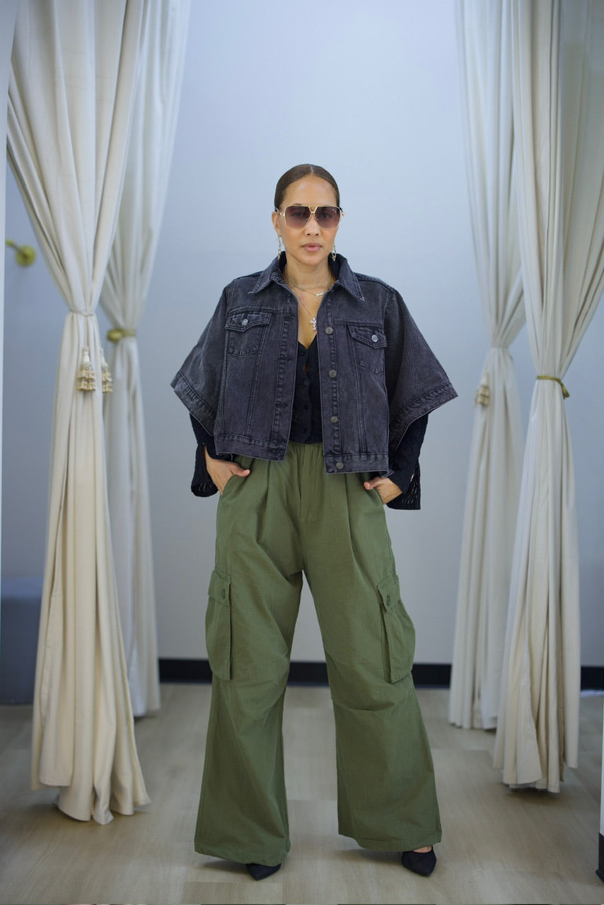 Dallas Olive Jeans (F)