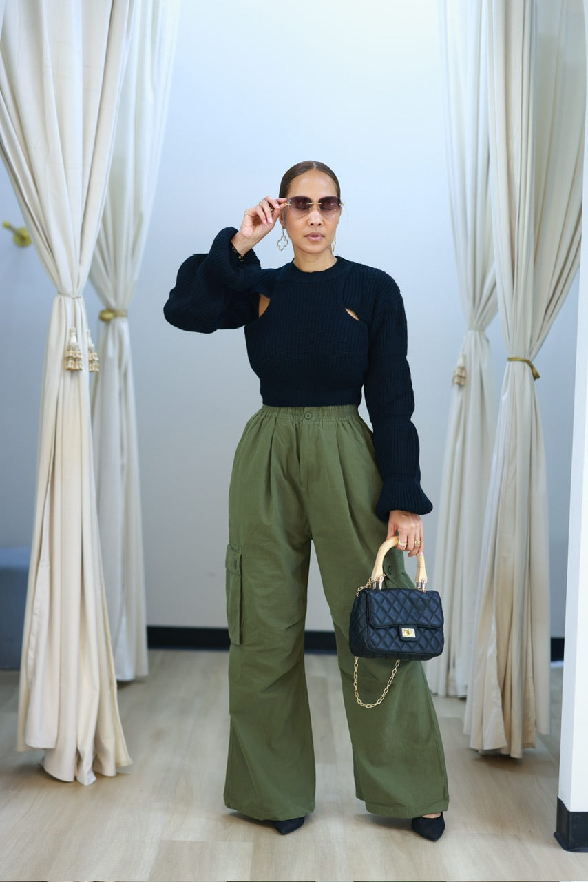 Dallas Olive Jeans (F)