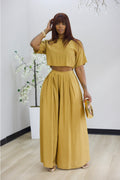 Milano Pant Set - Mustard (23)