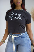 Expensive Rhinestone Cro Tshirt