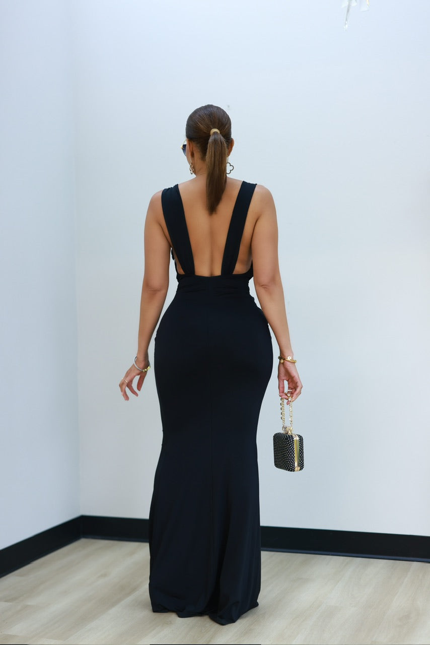 Gabriella Dress - Black (08)