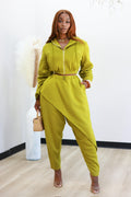 Šienna Pant Set - Avocado